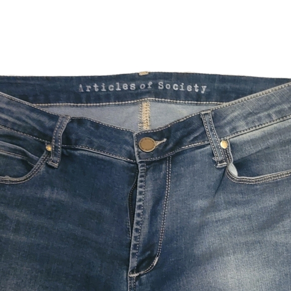 Articles of Society Raw Edge Skinny Jeans Size 30 - Picture 4 of 4